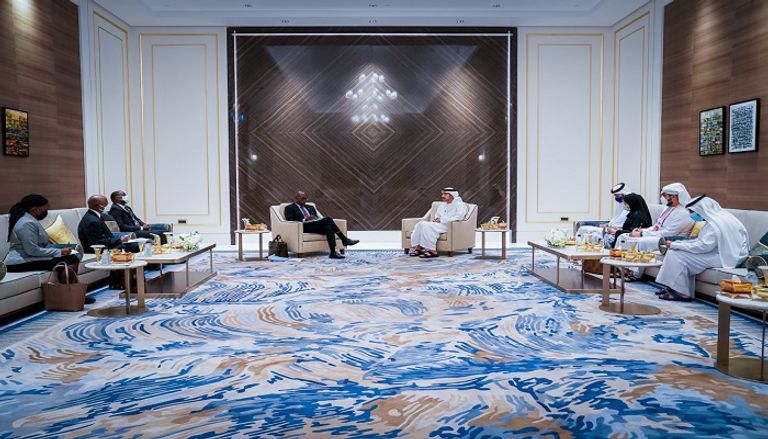 لقاء الشيخ عبدالله بن زايد ورئيسة وزراء ليتوانيا