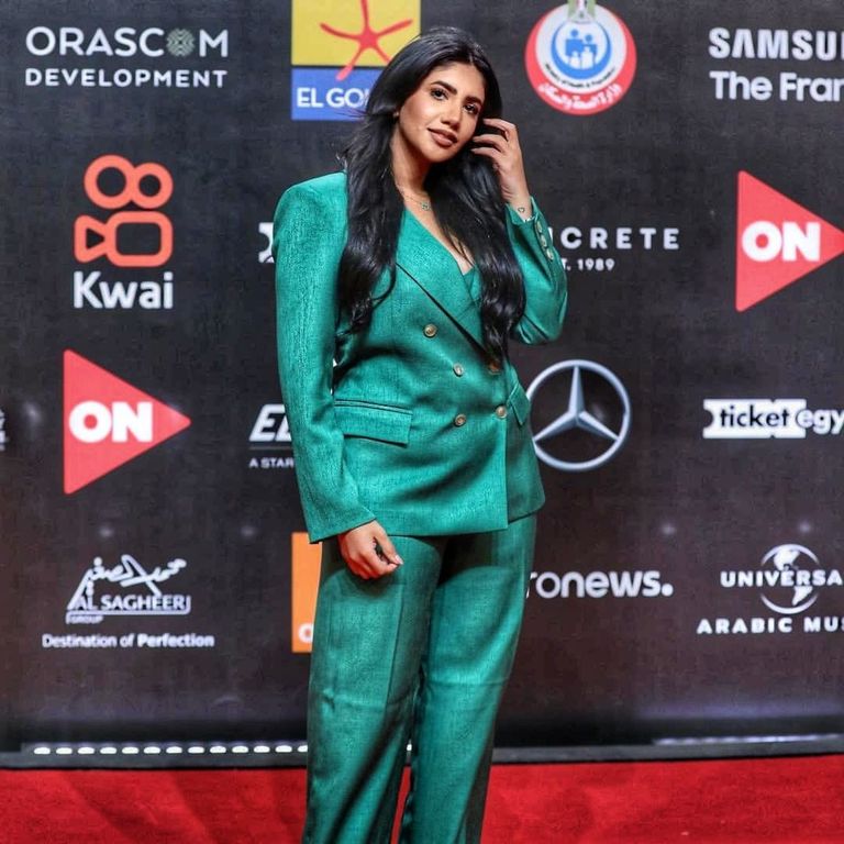 أشهر إطلالات مهرجان الجونة السينمائي بالبدلة