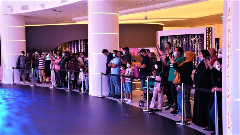 زوار الجناح المصري بإكسبو 2020 دبي