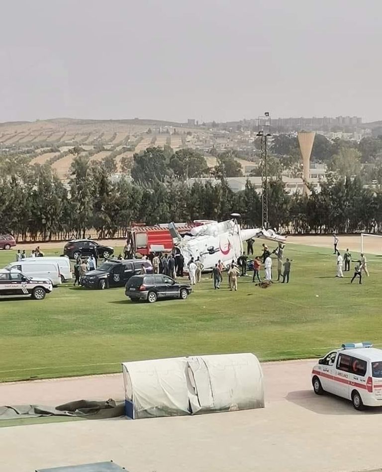 لحظة سقوط الطائرة المحملة بالسيولة النقدية