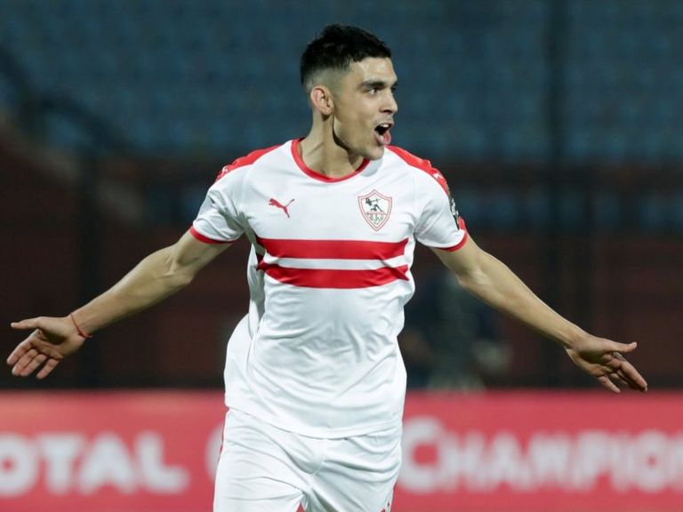 أشرف بن شرقي نجم الزمالك 