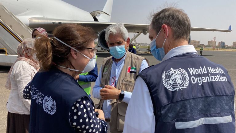 مساعدات طبية لشعب السودان