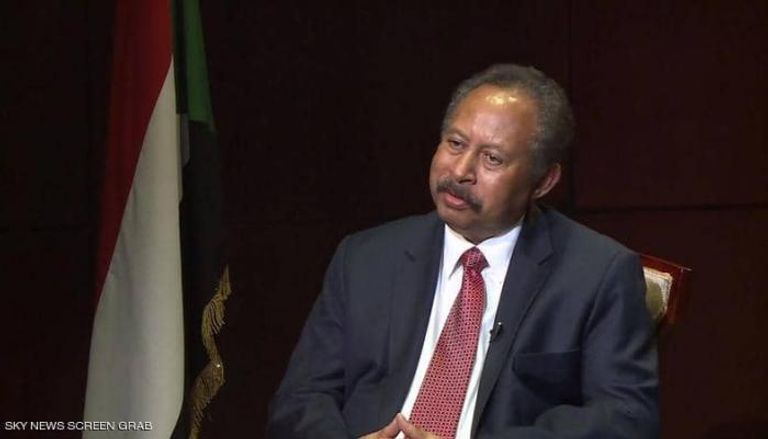 رئيس الحكومة السودانية عبدالله حمدوك