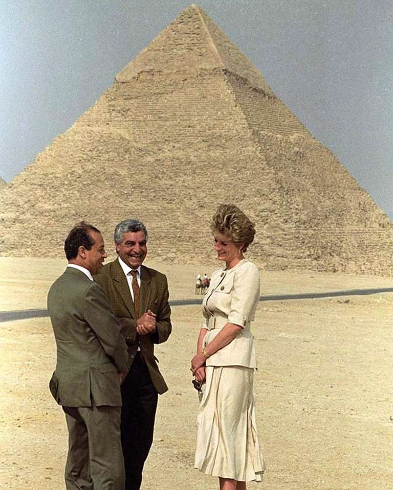 الأميرة ديانا في الأقصر