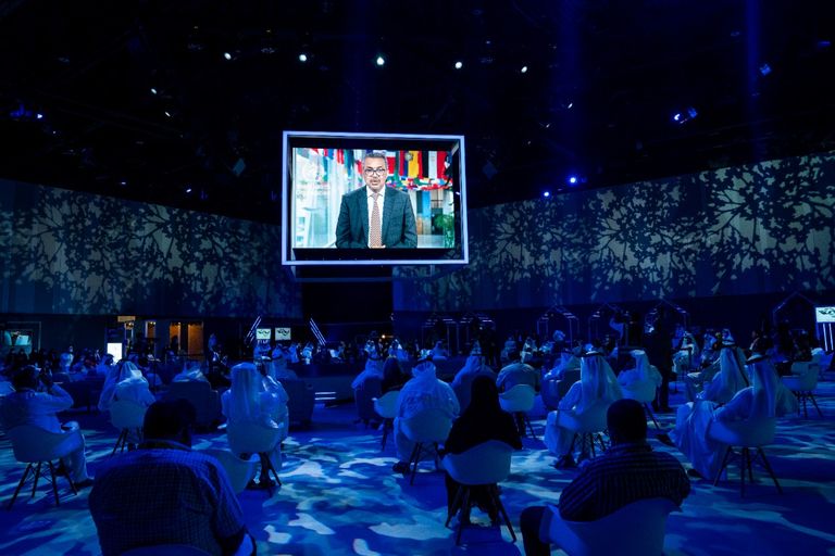 مدير منظمة الصحة العالمية تيدروس أدهانوم جيبريسوس