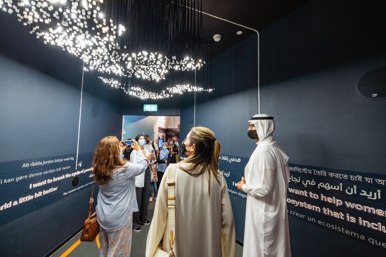 جناح "مبدعون في الخير" في إكسبو لايف