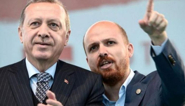رجب طيب أردوغان ونجله نجم الدين بلال 