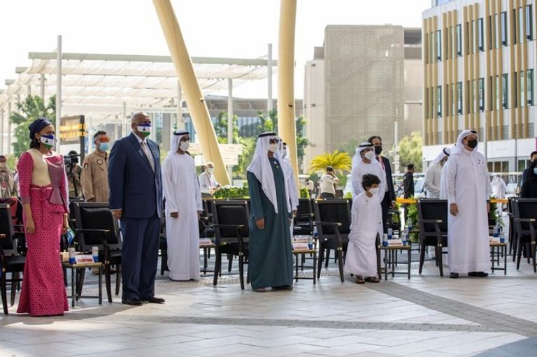 ملك ليسوتو يشهد احتفال بلاده بيومها الوطني في إكسبو 2020 دبي