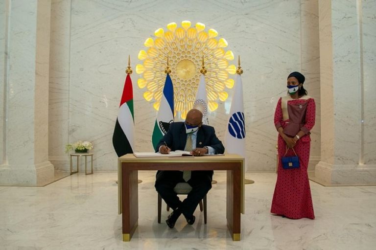 ملك ليسوتو يشهد احتفال بلاده بيومها الوطني في إكسبو 2020 دبي