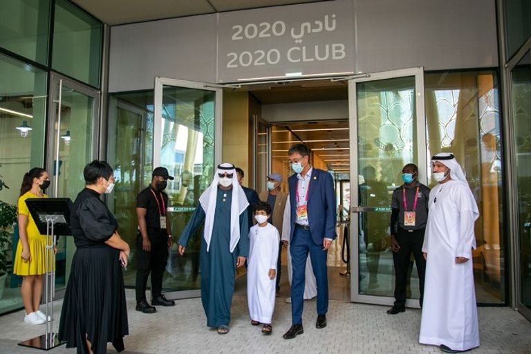 ملك ليسوتو يشهد احتفال بلاده بيومها الوطني في إكسبو 2020 دبي