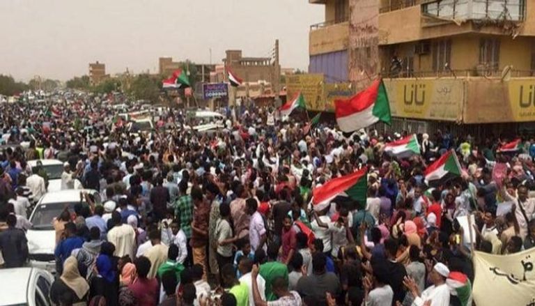 مظاهرات في العاصمة السودانية الخرطوم