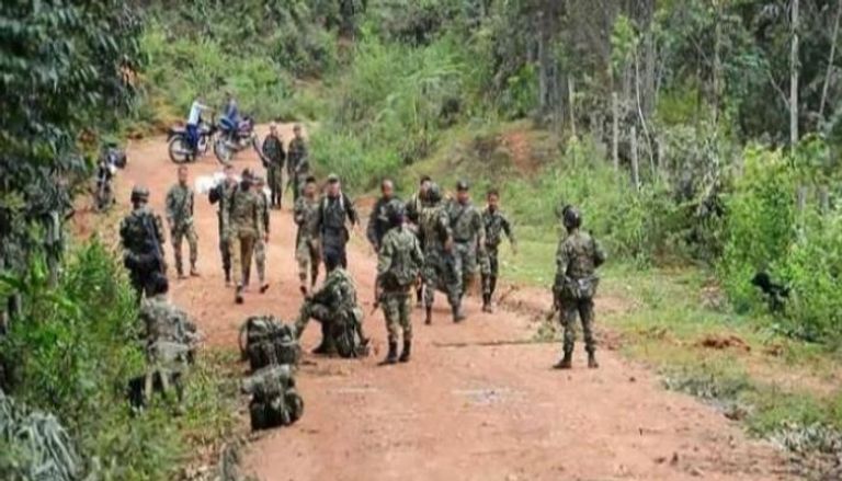جنود بالجيش الكولومبي