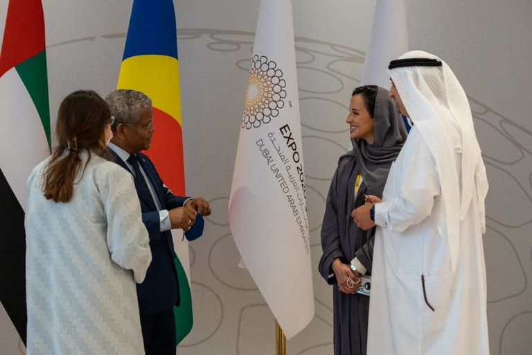 رئيس سيشل يتفقد جناح بلاده بمعرض إكسبو 2020 دبي طيران الإمارات تنعش السياحة في سيشل