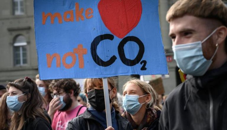 احتجاج يطالب بتبني سياسات حماية المناخ