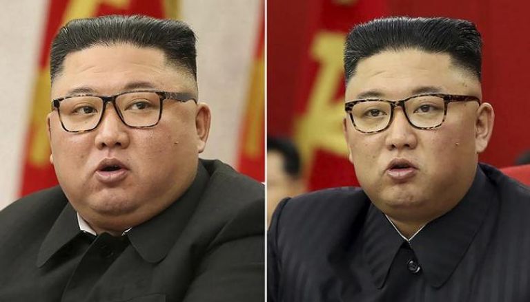 زعيم كوريا الشمالية كيم جونج أون قبل وبعد فقدان وزنه