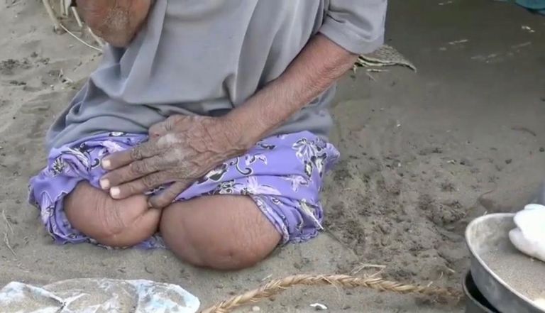 العجوز اليمنية عائدة