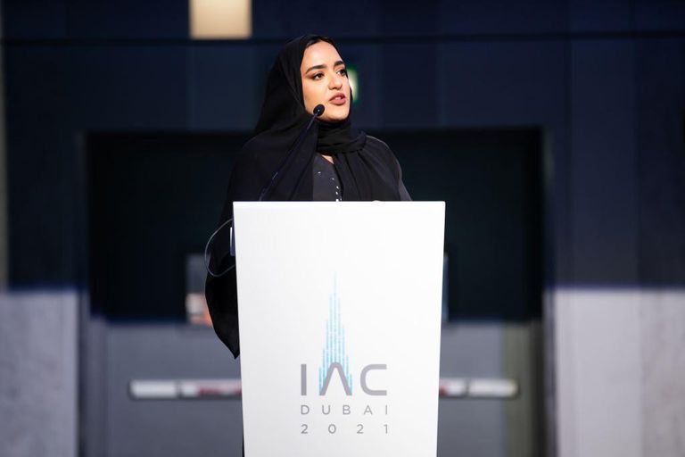 رائدا الفضاء الإماراتيان هزاع المنصوري وسلطان النيادي