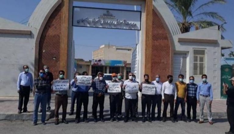 احتجاجات المعلمين في إيران 