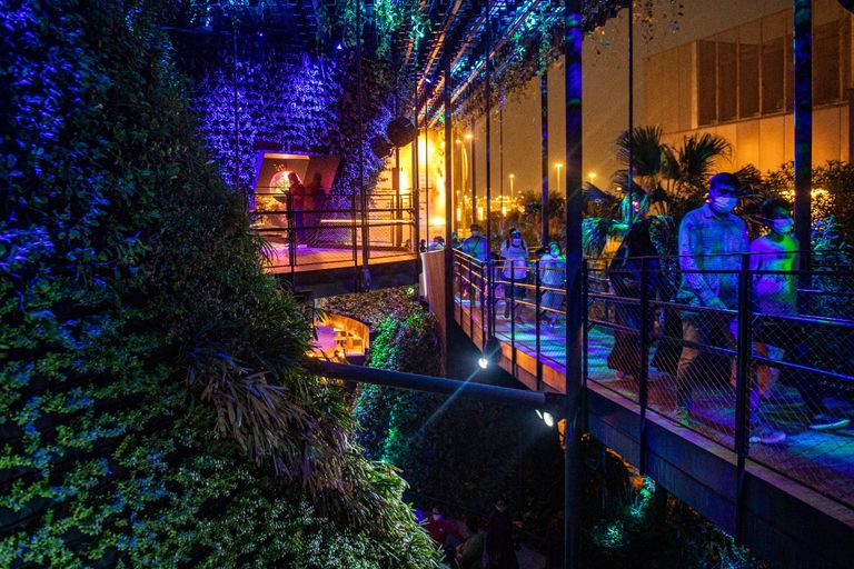 أحد نماذج العمارة الموجودة في إكسبو 2020 دبي