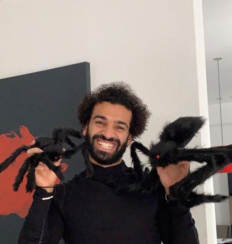 سواريز وأطفاله في الهالووين