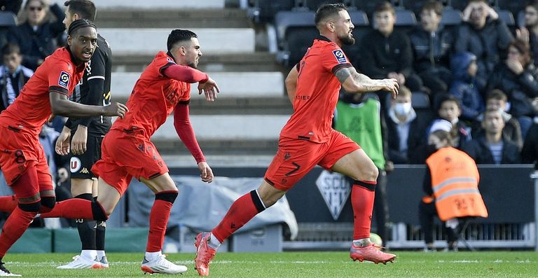 أندي ديلور منح نيس فوزا قاتلا في الدوري الفرنسي فريق مارسيليا