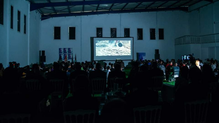 جانب من عرض فيلم