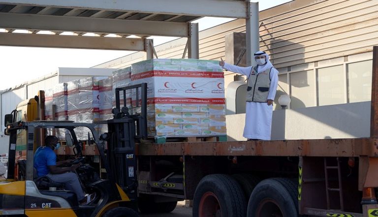 دفعة جديدة من المساعدات الإماراتية لإثيويبا