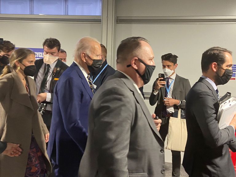 بايدن وغوتيريش على هامش