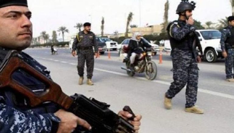 عناصر من الشرطة الاتحادية جنوب العراق