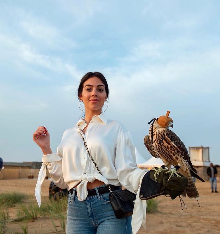 جورجينا رودريغيز عارضة أزياء مشهورة وصديقة اللاعب كريستيانو رونالدو