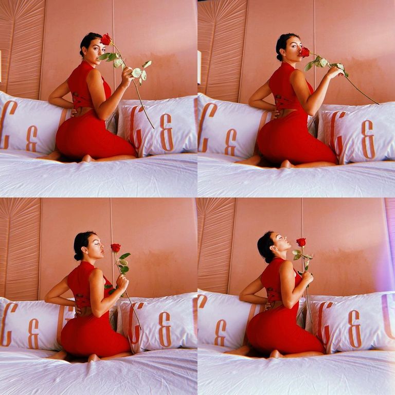 جورجينا رودريغيز عارضة أزياء مشهورة وصديقة اللاعب كريستيانو رونالدو