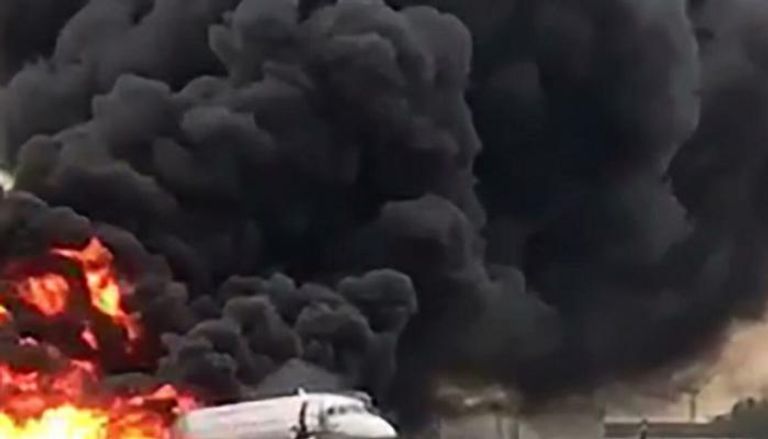 اندلاع حريق في طائرة شحن روسية-مونت كارلو الدولية