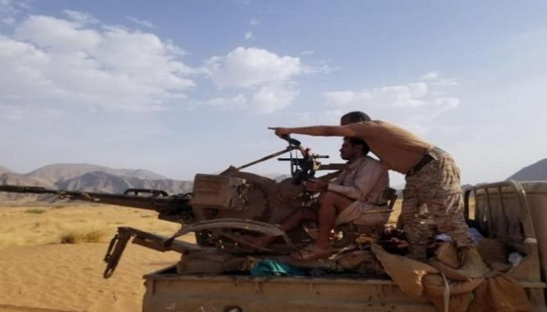 دورية للجيش اليمني في جبهات غرب مأرب - أرشيفية