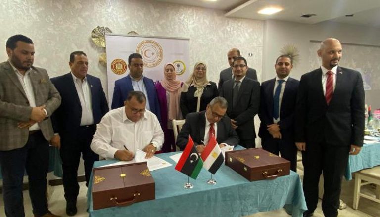 توقيع برتكول التعاون في مجال العمالة بين مصر وليبيا