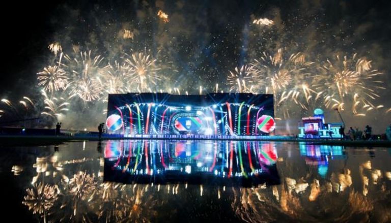 موسم الرياض شهد عروضا مبهرة للألعاب النارية