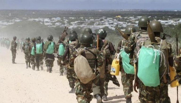 جنود من قوة حفظ السلام الأفريقية بالصومال- رويترز