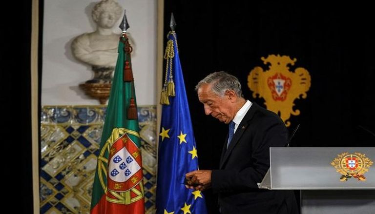 الرئيس البرتغالي مارسيلو ريبيلو دي سوسا