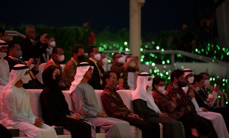 الشيخ محمد بن زايد آل نهيان وجوكو ويدودو