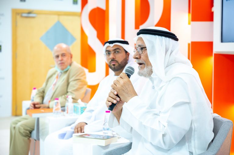 جلسة "الاستشراق وجديده" بمعرض الشارقة الدولي للكتاب