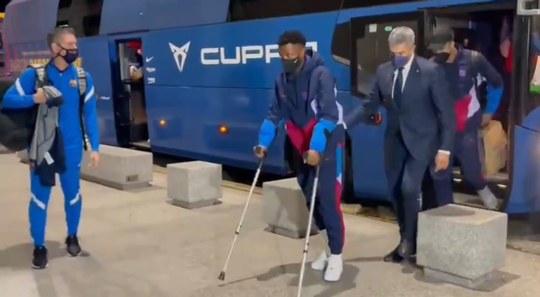 أنسو فاتي لاعب برشلونة