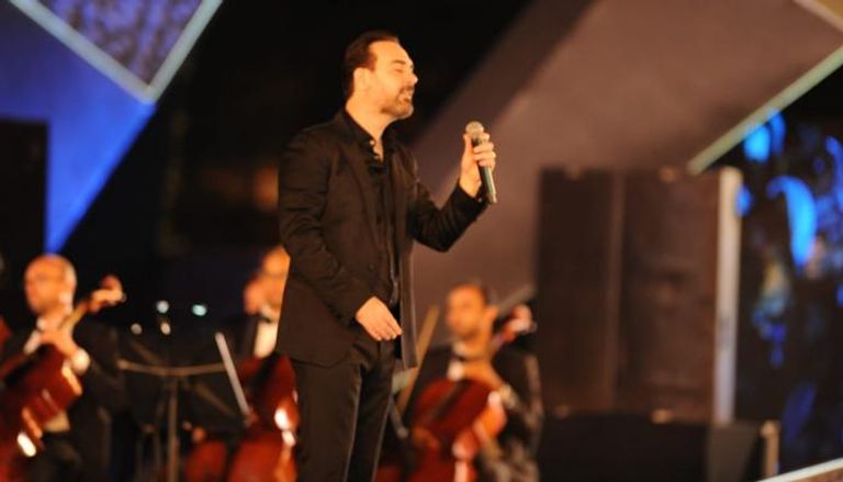 جانب من حفل وائل جسار في مهرجان الموسيقى العربية