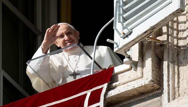  البابا فرنسيس بابا الكنيسة الكاثوليكية في سلوفاكيا 