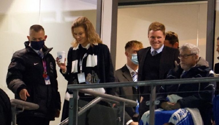 إيدي هاو مدرب بورنموث السابق في مباراة نيوكاسل ضد برايتون نيوكاسل ضد برايتون