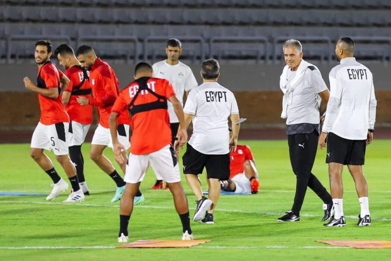 طارق حامد لاعب منتخب مصر