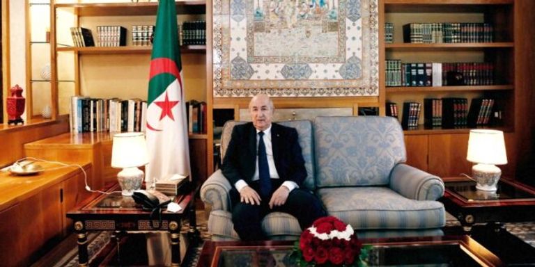 جانب من مقابلة الرئيس الجزائري مع الصحيفة الألمانية