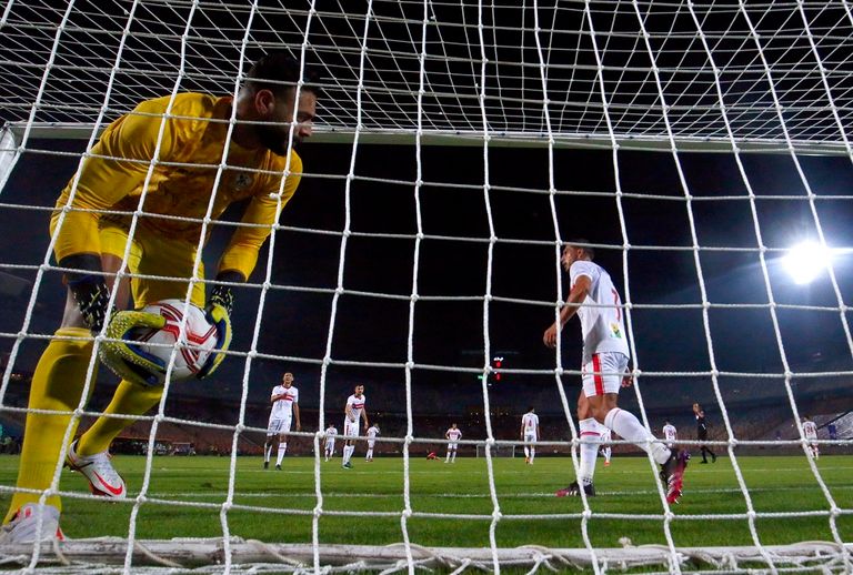 من مباراة الأهلي والزمالك الأخيرة في قمة الدوري المصري منتخب مصر