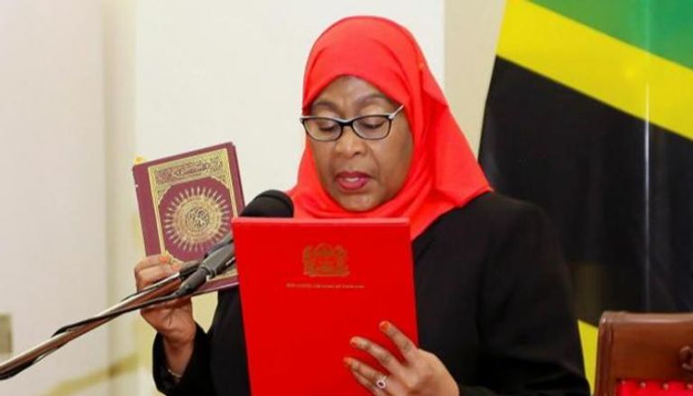 رئيسة تنزانيا سامية سولو حسن