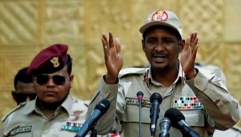 قائد قوات الدعم السريع السودانية