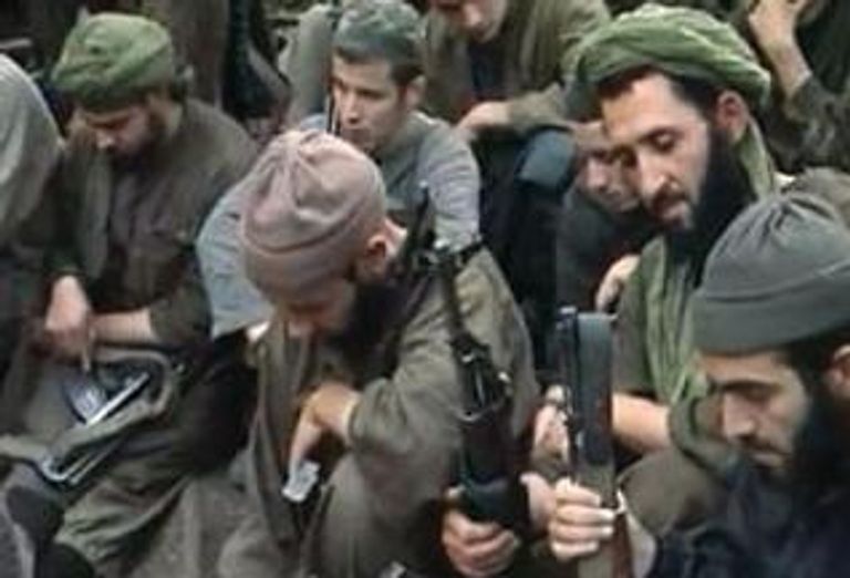 الإرهابي الإخواني أبو الدحداح لحظة القبض عليه