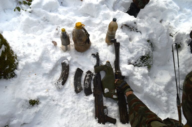 الإرهابي الإخواني أبو الدحداح لحظة القبض عليه